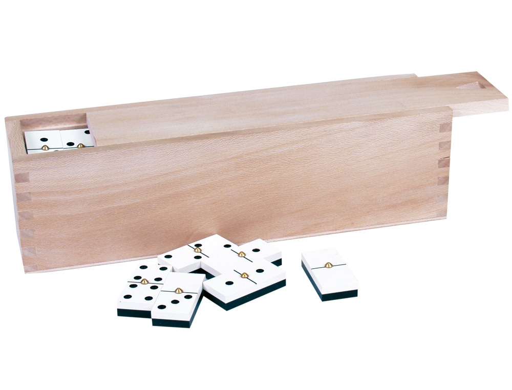 DOMINO MASTER PROFESIONAL 9/9 CAJA MADERA