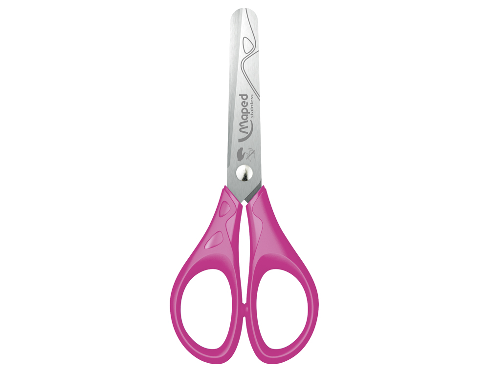 TIJERA ESCOLAR MAPED PULSE PARA ZURDOS 13 CM