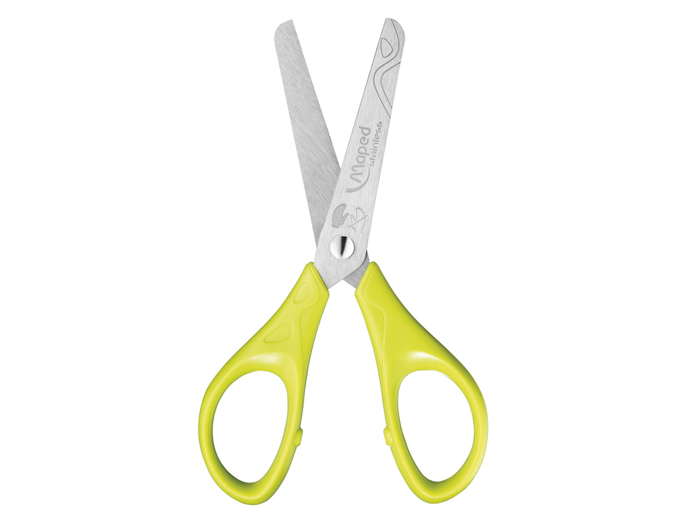 TIJERA ESCOLAR MAPED PULSE PARA ZURDOS 13 CM
