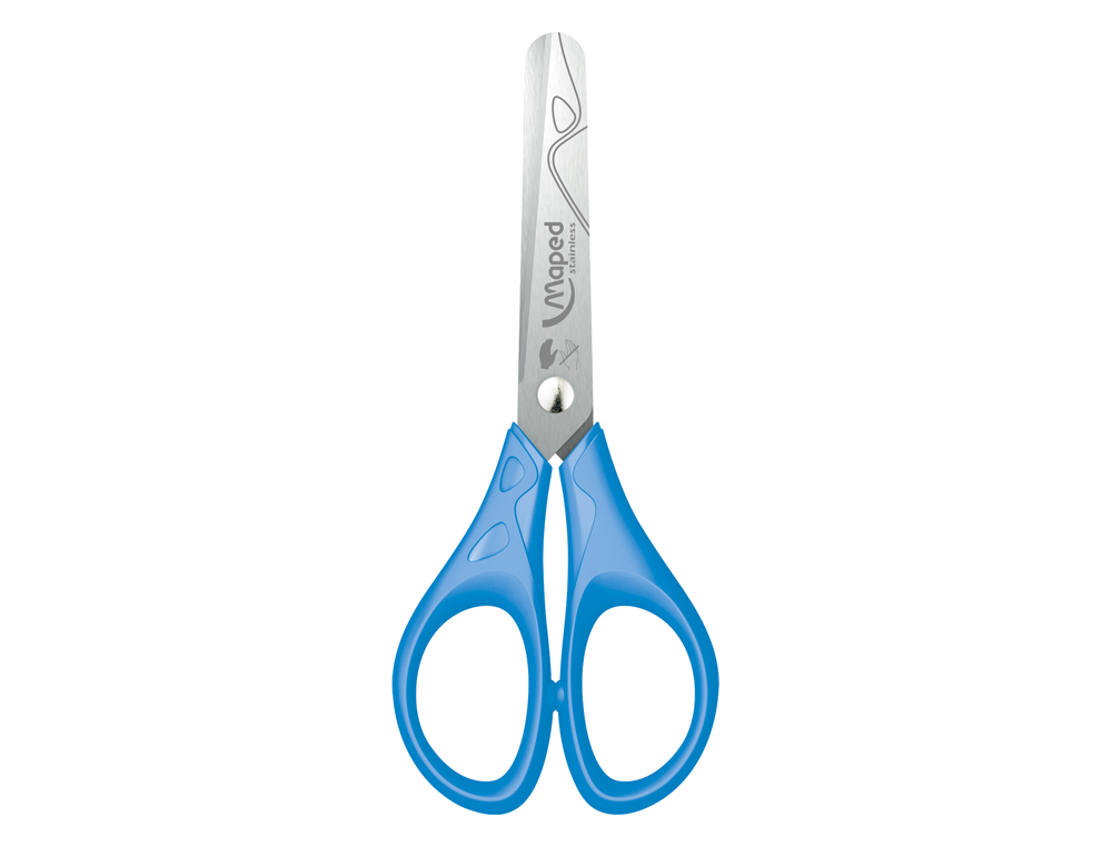 TIJERA ESCOLAR MAPED PULSE PARA ZURDOS 13 CM