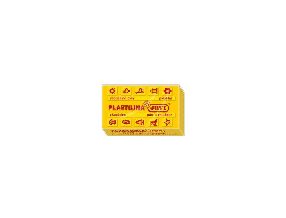 PLASTILINA JOVI 70 AMARILLO CLARO UNIDAD TAMAÑO PEQUEÑO