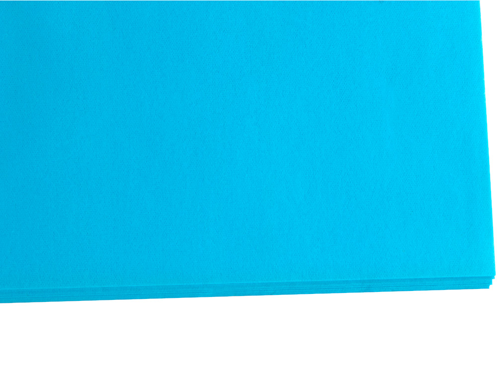 PAPEL SEDA LIDERPAPEL CELESTE 52X76 CM 18 GR PAQUETE DE 25 HOJAS