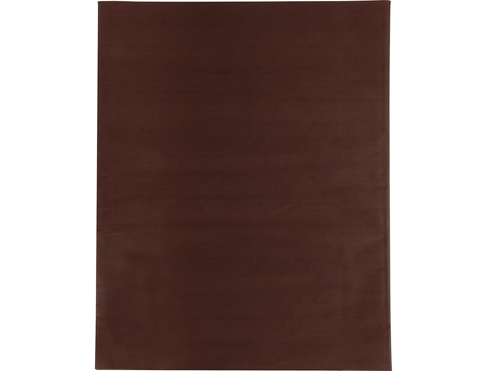 PAPEL SEDA LIDERPAPEL MARRON 52X76 CM 18 GR PAQUETE DE 25 HOJAS