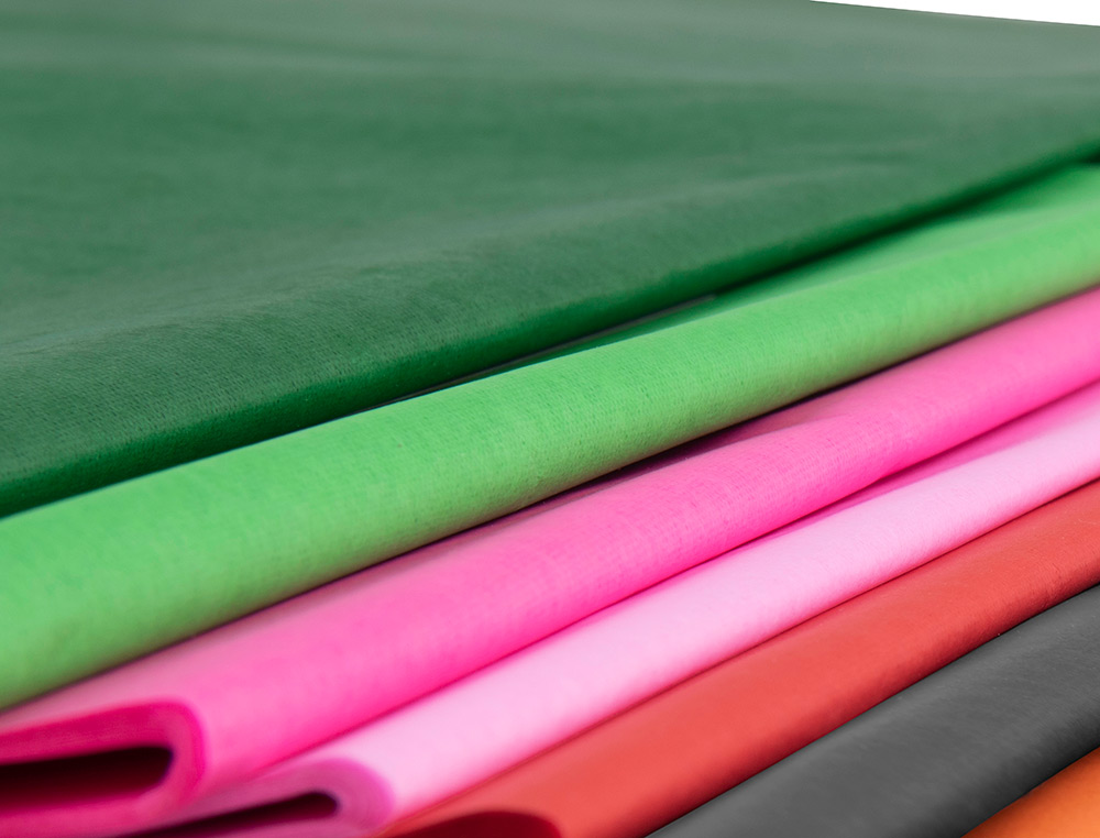 PAPEL SEDA LIDERPAPEL VERDE MEDIO 52X76 CM 18 GR PAQUETE DE 25 HOJAS