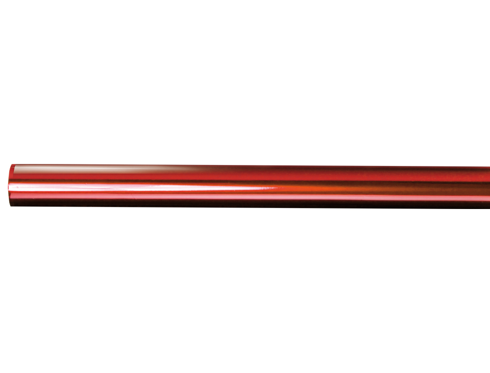 PAPEL CELOFAN ROLLO TREPADO ROJO 25 HOJAS DE 50X65 CM