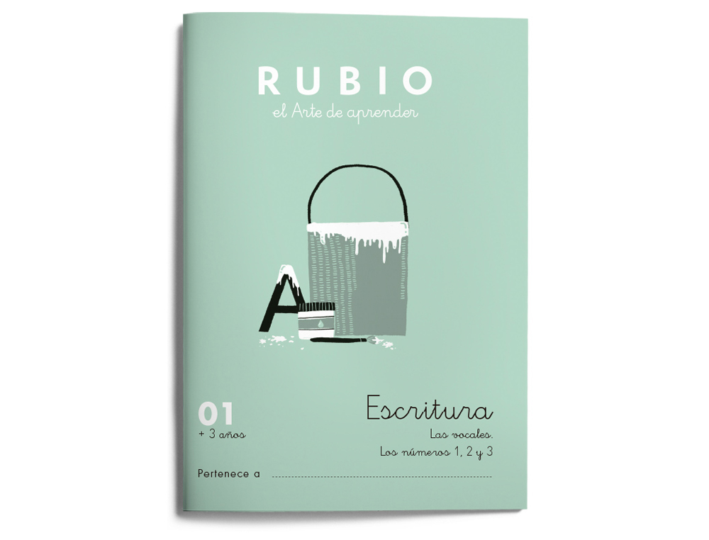 CUADERNO RUBIO CALIGRAFIA Nº 01