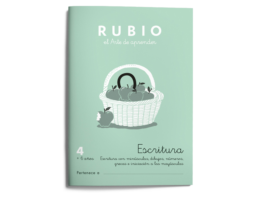 CUADERNO RUBIO CALIGRAFIA Nº 4