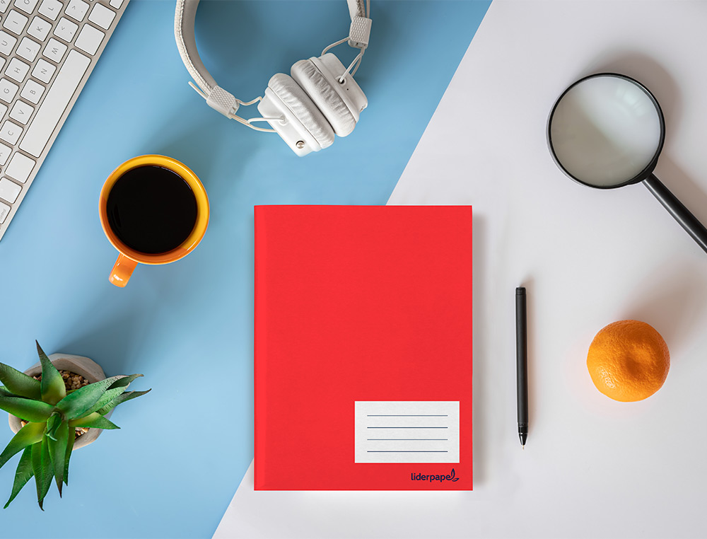 LIBRETA LIDERPAPEL SMART A5 16 HOJAS 60GR CUADRO PAUTA 4ª 3,5 MM CON MARGEN