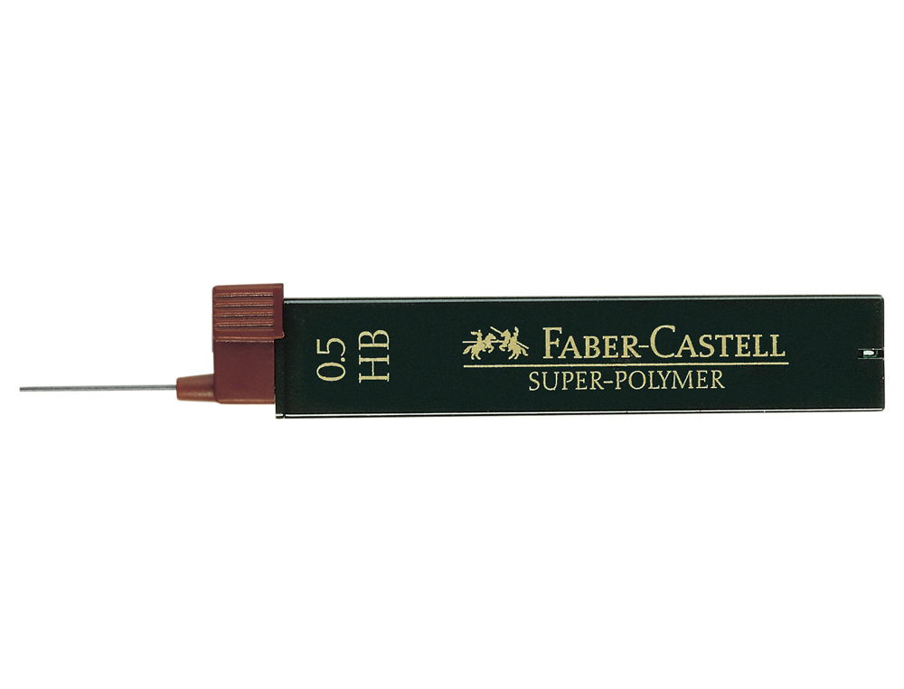 MINAS FABER GRAFITO 9063 0,3 MM HB ESTUCHE DE 12 MINAS