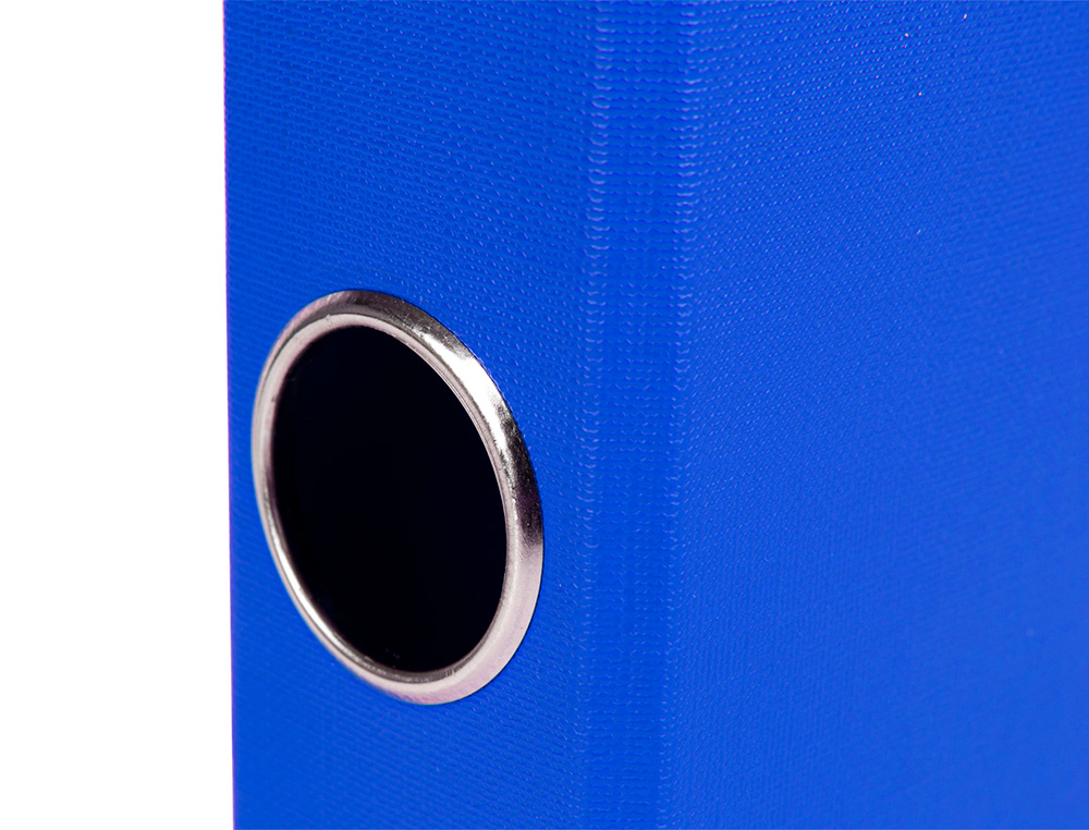 MODULO LIDERPAPEL 4 ARCHIVADORES FOLIO 2 ANILLAS MIXTAS 25MM AZUL