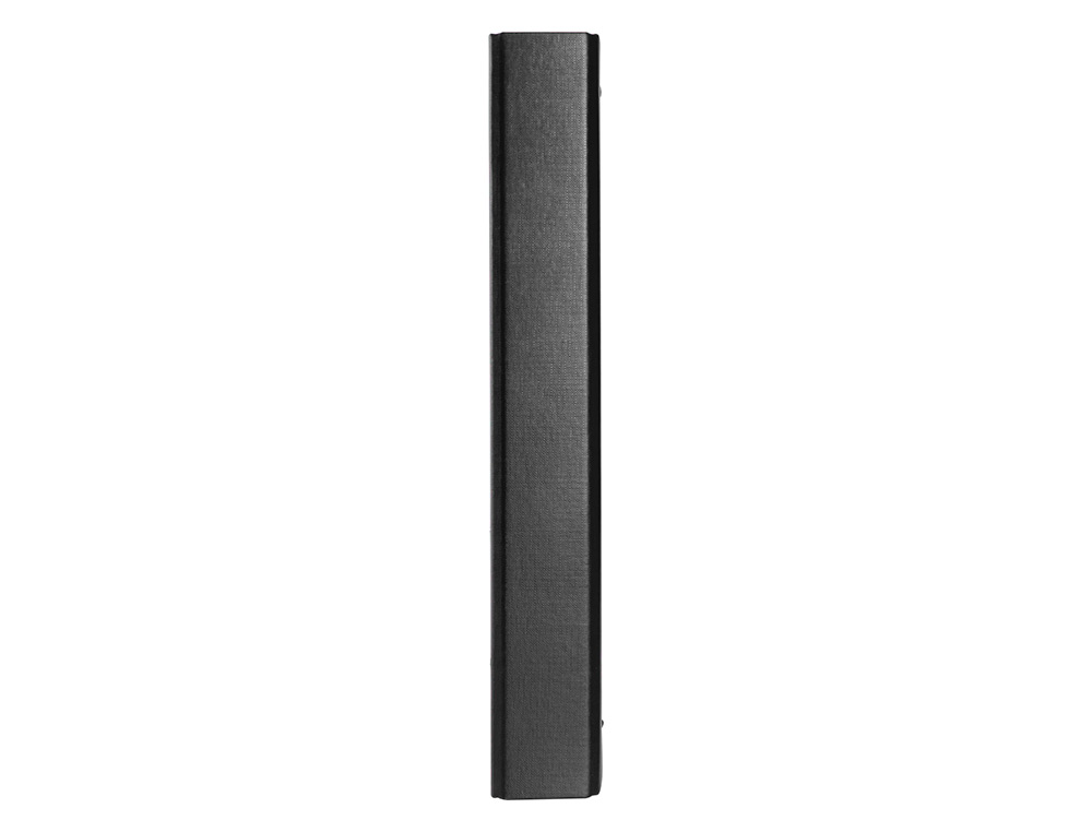 CARPETA PROYECTOS LIDERPAPEL FOLIO LOMO 30MM CARTON FORRADO NEGRA