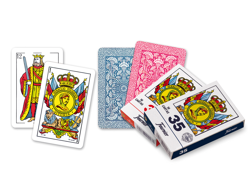 BARAJA FOURNIER ESPAÑOLA Nº32 CARAS CATALANAS 50 CARTAS
