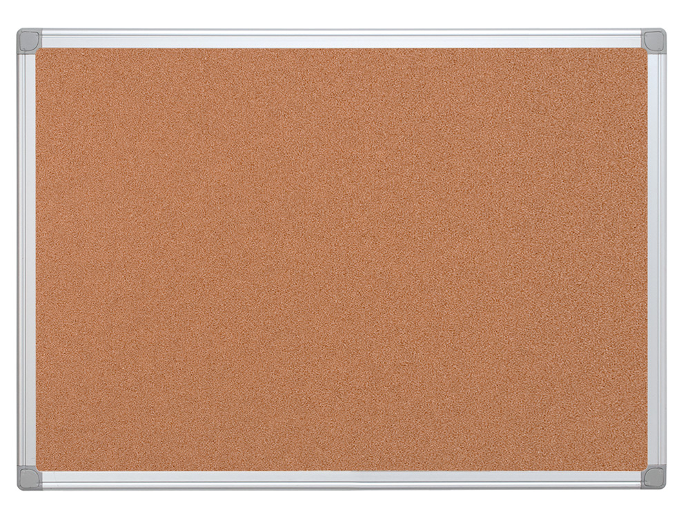 PIZARRA CORCHO Q-CONNECT MARCO DE ALUMINIO 90X60 CM