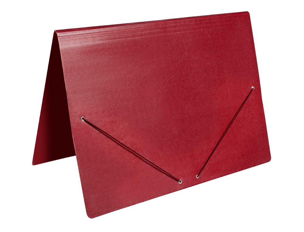 CARPETA PLANOS LIDERPAPEL A3 CARTON GOFRADO N 12 ROJO