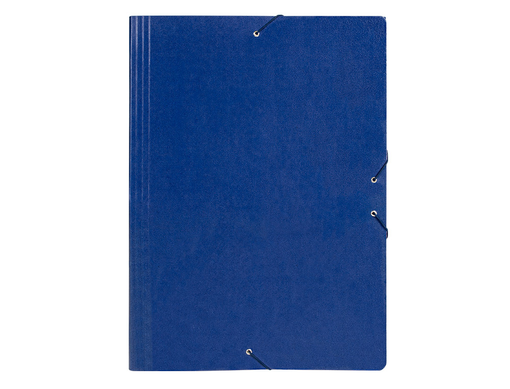CARPETA PLANOS LIDERPAPEL A2 CARTON GOFRADO N 12 AZUL