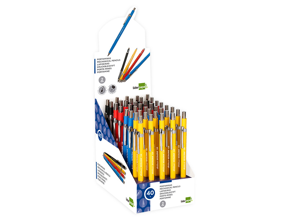 PORTAMINAS LIDERPAPEL GRAFO 2 MM UNIDAD