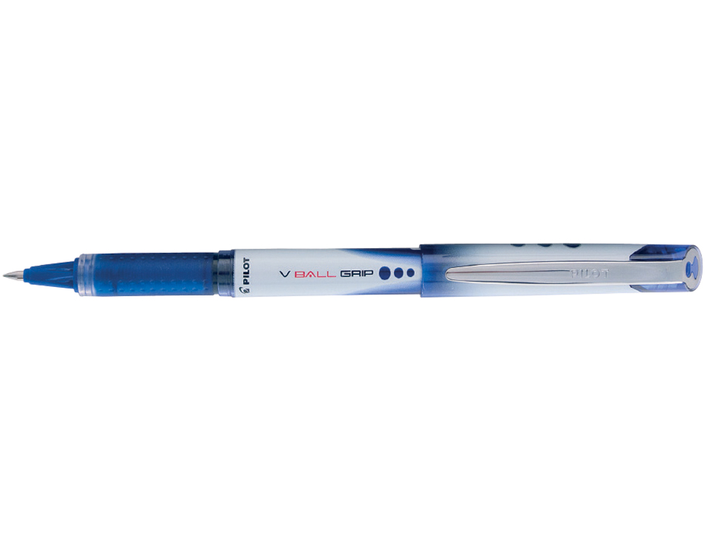 ROTULADOR PILOT ROLLER V-BALL GRIP AZUL 0.5 MM