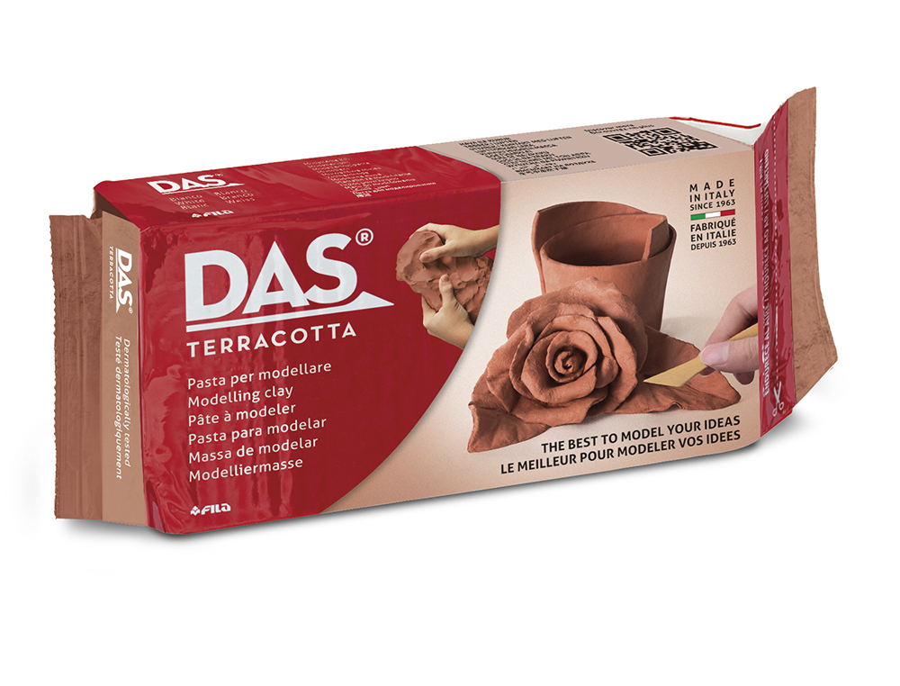PASTA DAS TERRACOTA PARA MODELAR SECA SIN COCCION 1000 GR