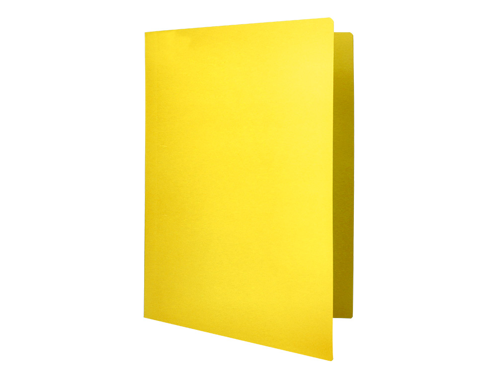 SUBCARPETA LIDERPAPEL FOLIO AMARILLO INTENSO 180G/M2