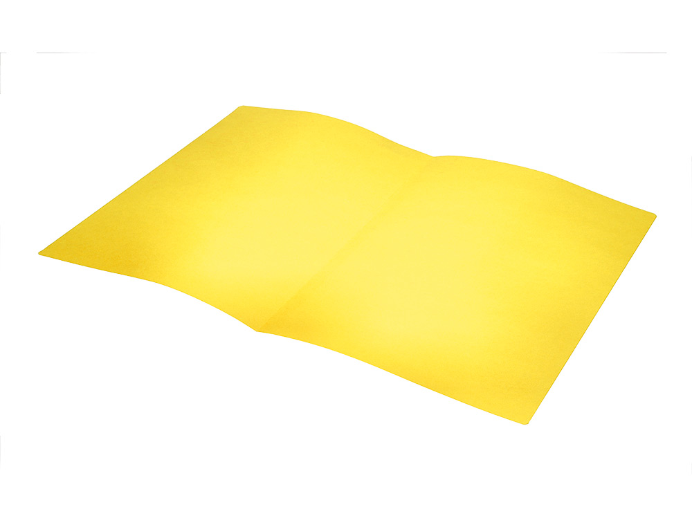 SUBCARPETA LIDERPAPEL FOLIO AMARILLO INTENSO 180G/M2