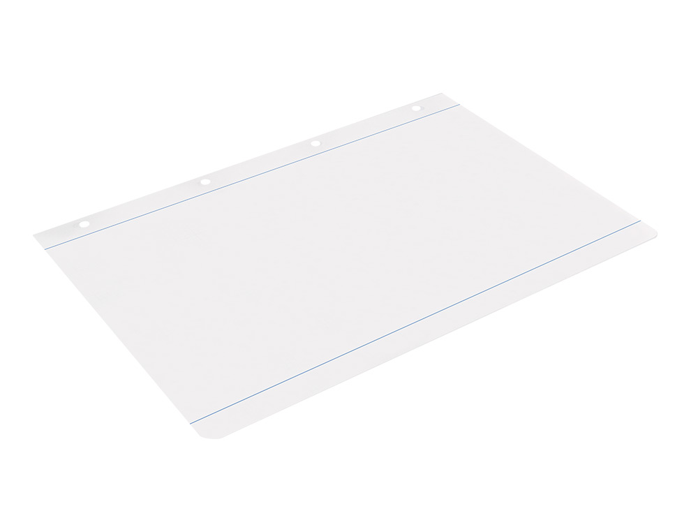 RECAMBIO LIDERPAPEL A4 100 HOJAS 100G/M2 LISO 4 TALADROS DOBLE MARGEN
