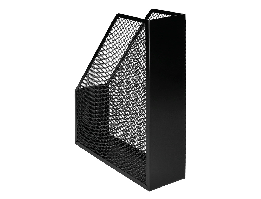 REVISTERO METALICO Q-CONNECT REJILLA NEGRO 79X289X250 MM