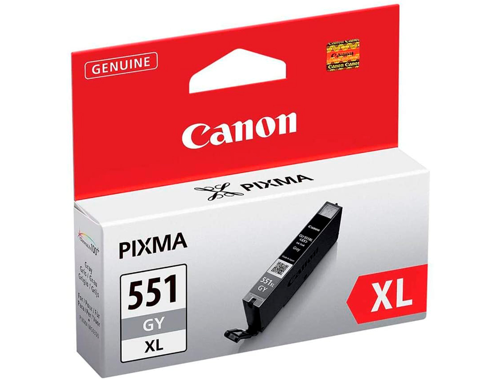 INK-JET CANON 551 XL PIXMA IP7250 / MG5450 / MG6350 GRIS