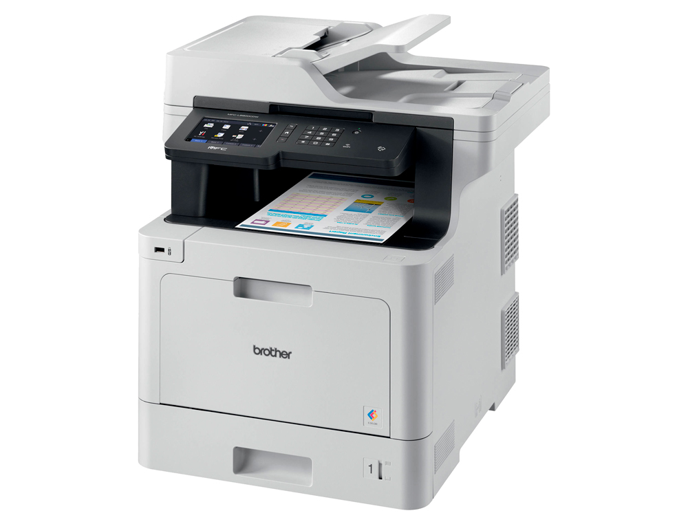 EQUIPO MULTIFUNCION BROTHER MFCL8900CDW LASER COLOR 31 PPM / 31 PPM COPIADORA ESCANER IMPRESORA FAX BANDEJA