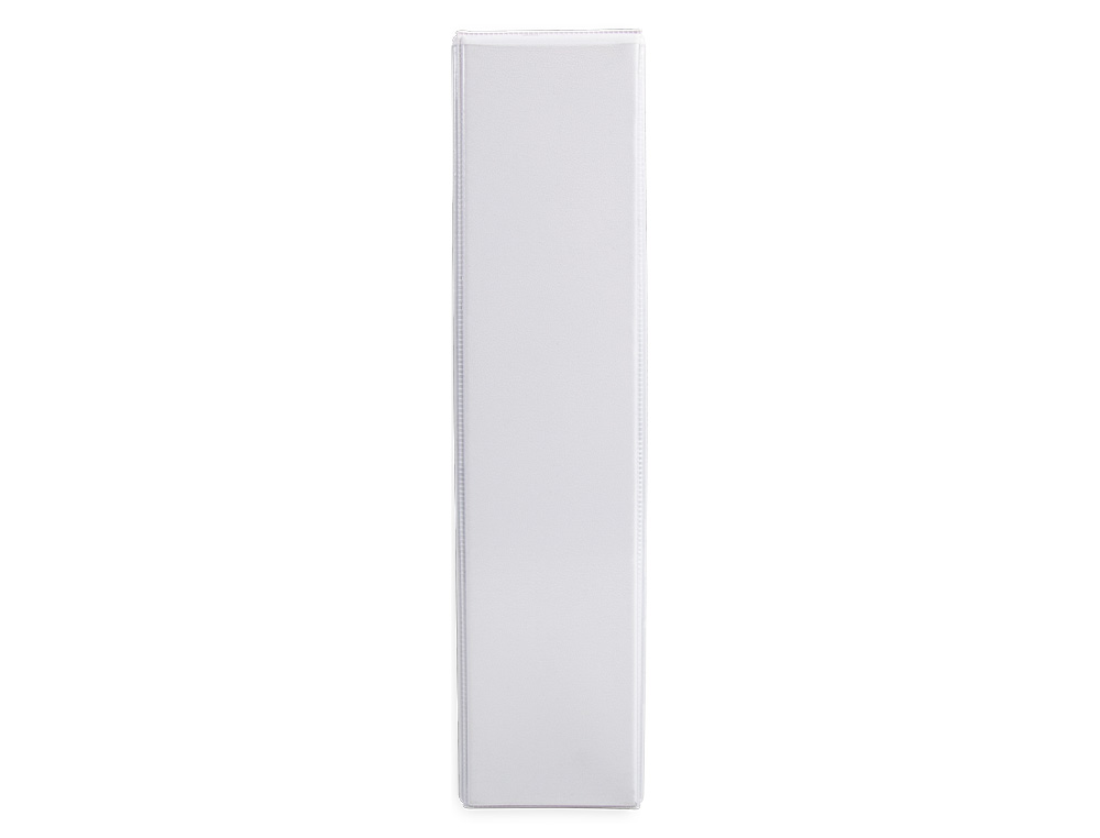 CARPETA CANGURO 2 ANILLAS MIXTAS 55MM LIDERPAPEL A4 PLASTICO COLOR BLANCO
