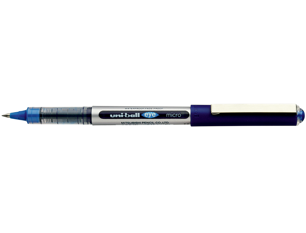 ROTULADOR UNI-BALL ROLLER UB-150E MICRO EYE AZUL 0,5 MM UNIDAD
