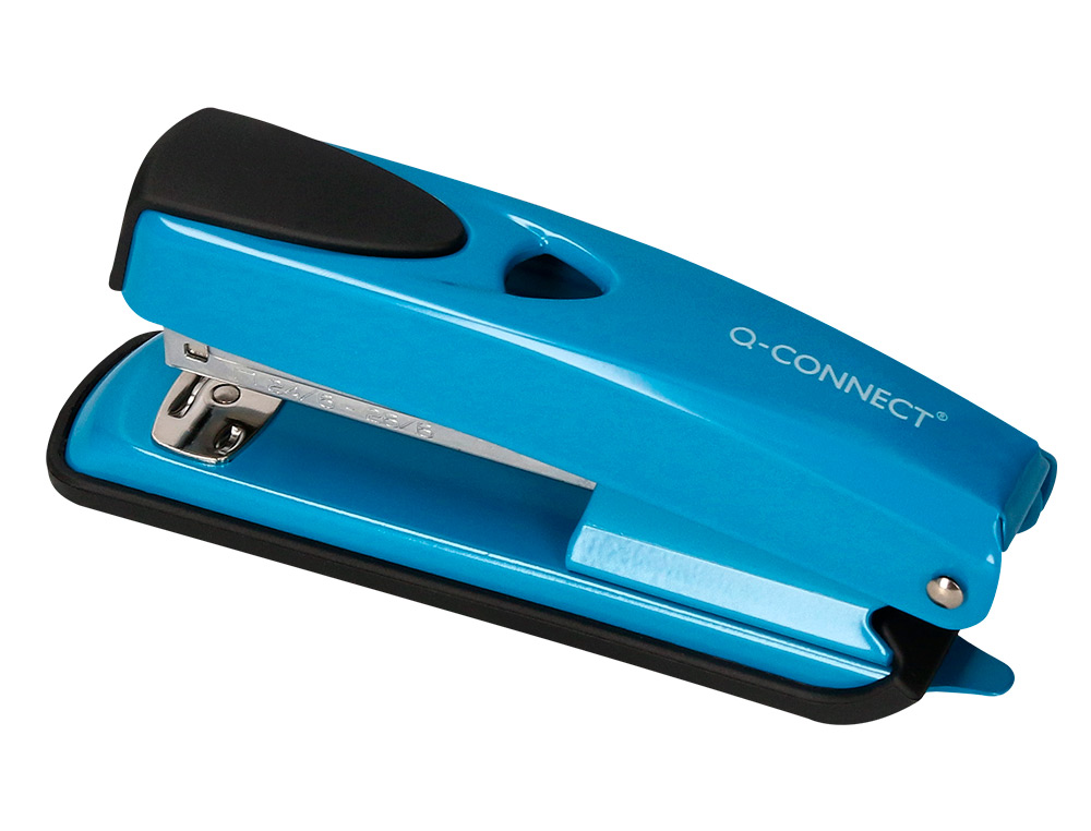 GRAPADORA Q-CONNECT KF02149 METALICA AZUL CAPACIDAD 20 HOJAS
