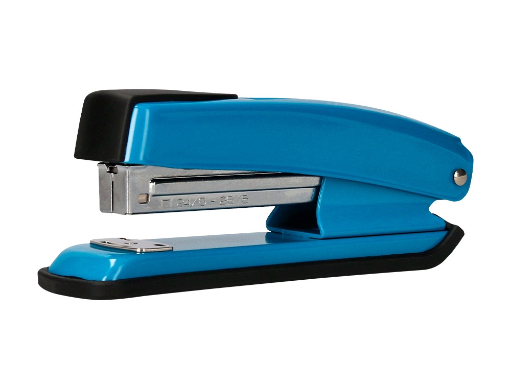 GRAPADORA Q-CONNECT KF02149 METALICA AZUL CAPACIDAD 20 HOJAS