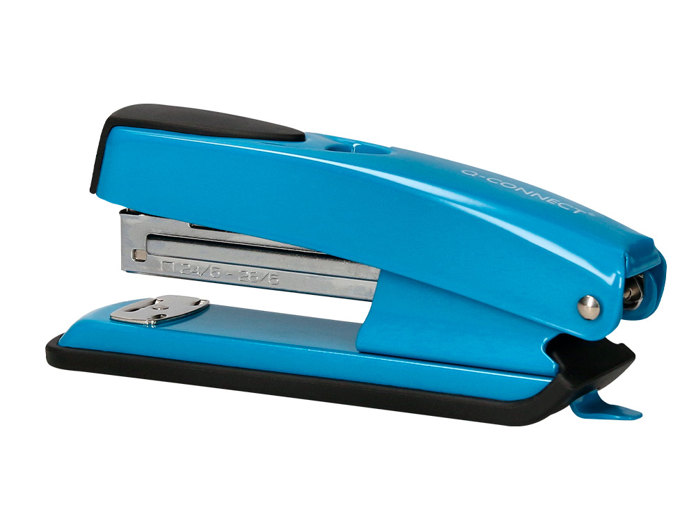 GRAPADORA Q-CONNECT KF02149 METALICA AZUL CAPACIDAD 20 HOJAS