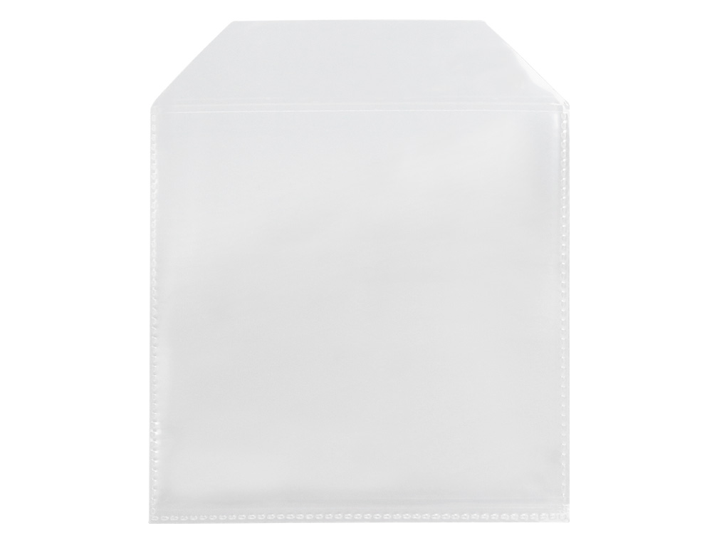 SOBRE PARA CD Q-CONNECT POLIPROPILENO CON SOLAPA -PACK DE 50 UNIDADES