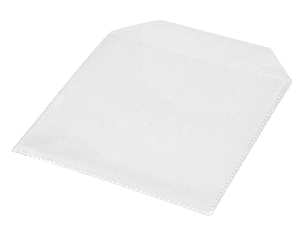 SOBRE PARA CD Q-CONNECT POLIPROPILENO CON SOLAPA -PACK DE 50 UNIDADES