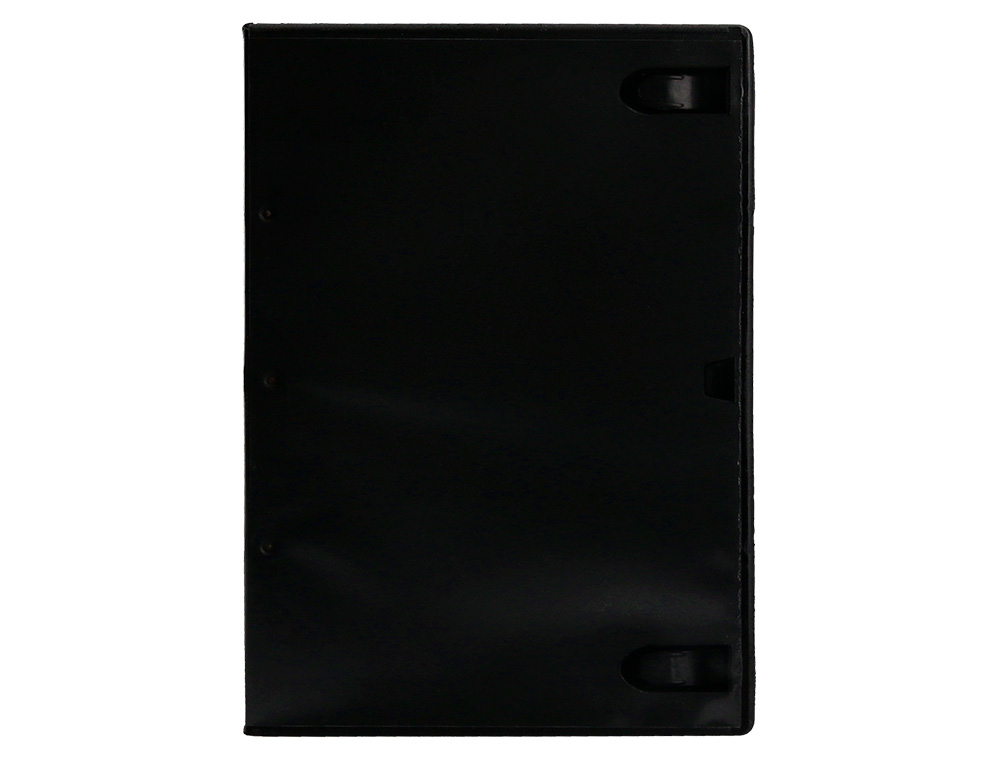 CAJA DVD Q-CONNECT -CON INTERIOR NEGRO -PACK DE 5 UNIDADES