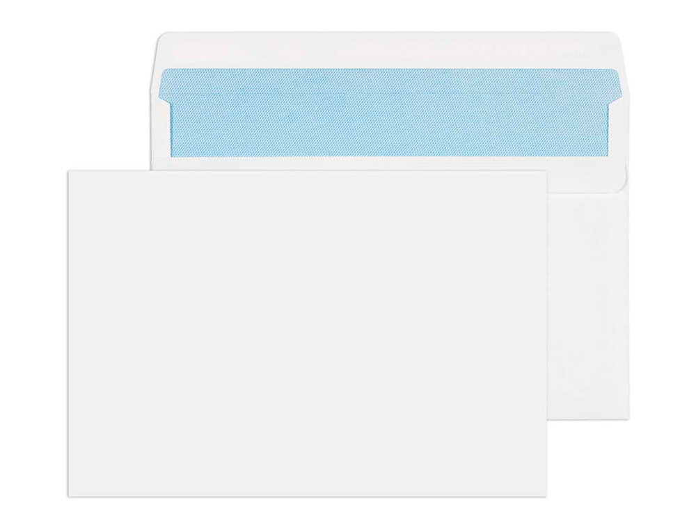 SOBRE LIDERPAPEL N.11 BLANCO DIN C5 162X229 TIRA DE SILICONA CAJA DE 500 UNIDADES