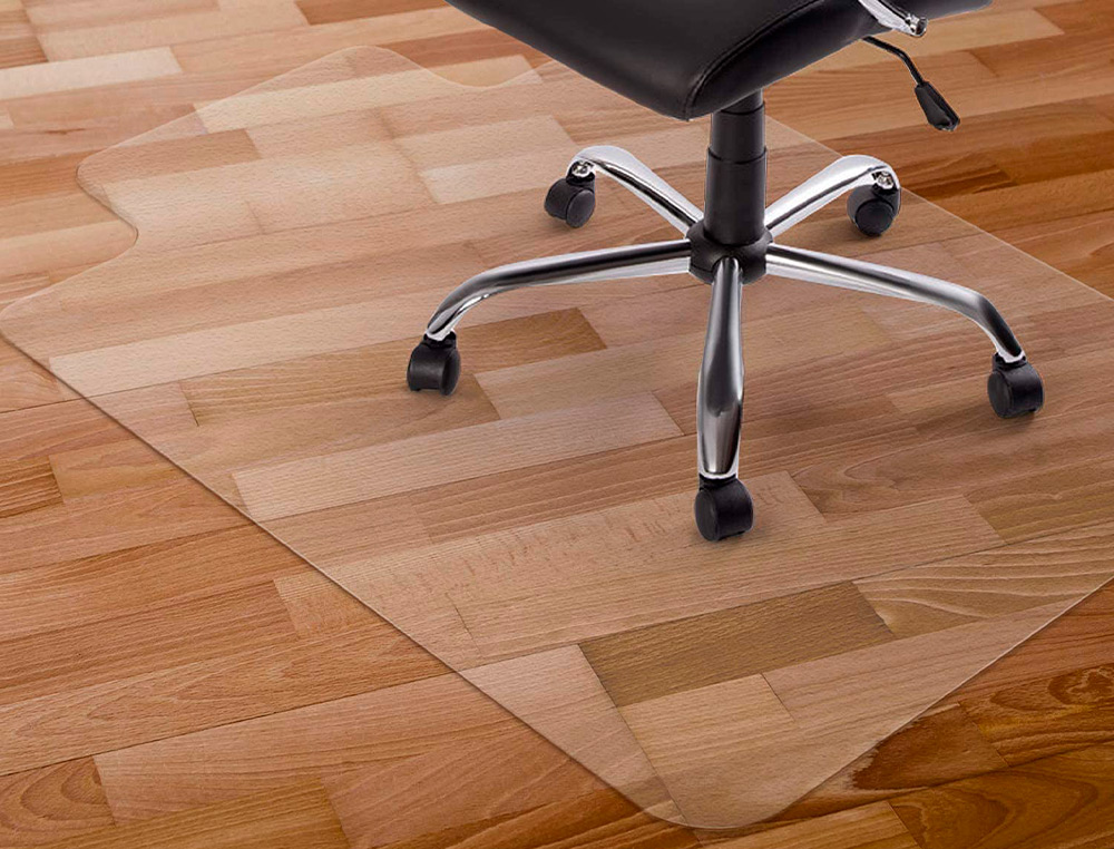 ALFOMBRILLA PARA SUELO Q-CONNECT PVC PROTECTORA DE SUELOS 900X1200 MM GROSOR 2 MM