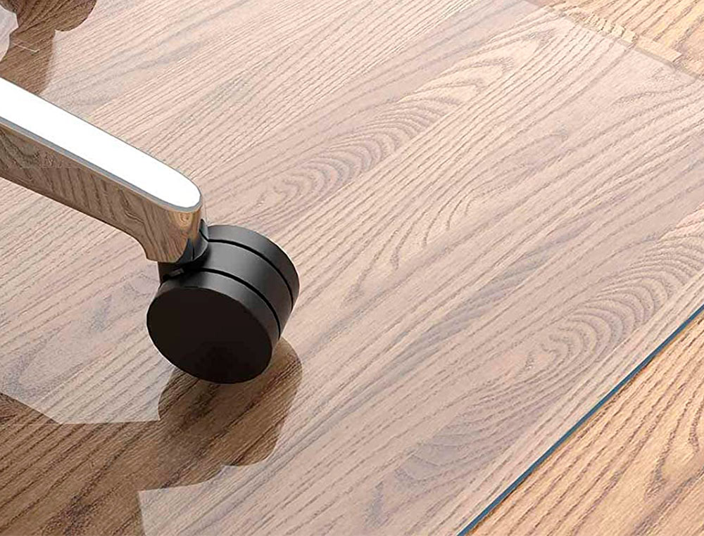 ALFOMBRILLA PARA SUELO Q-CONNECT PVC PROTECTORA DE SUELOS 1150X1340 MM GROSOR 2 MM