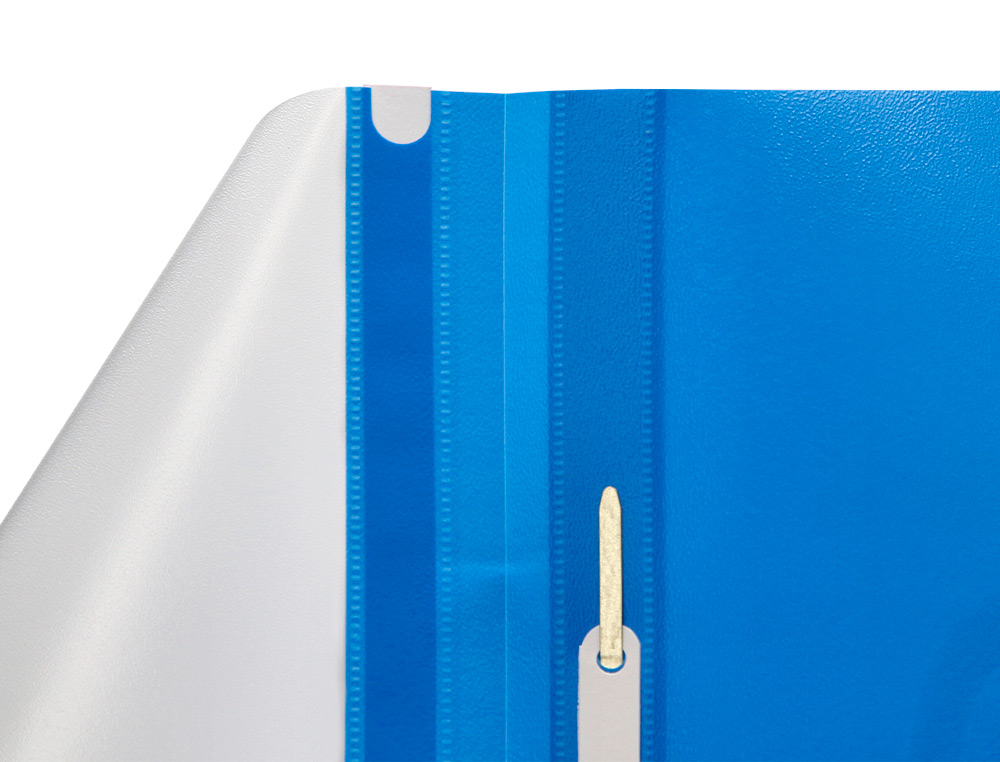 CARPETA DOSSIER FASTENER PLASTICO Q-CONNECT DIN A4 AZUL