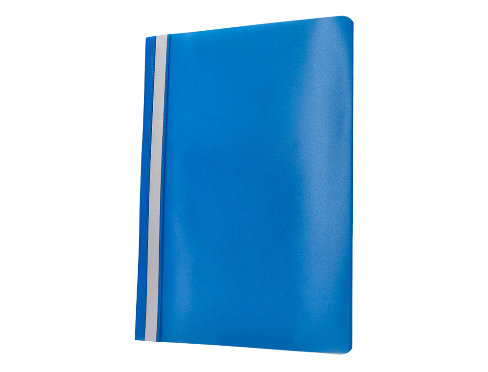 CARPETA DOSSIER FASTENER PLASTICO Q-CONNECT DIN A4 AZUL