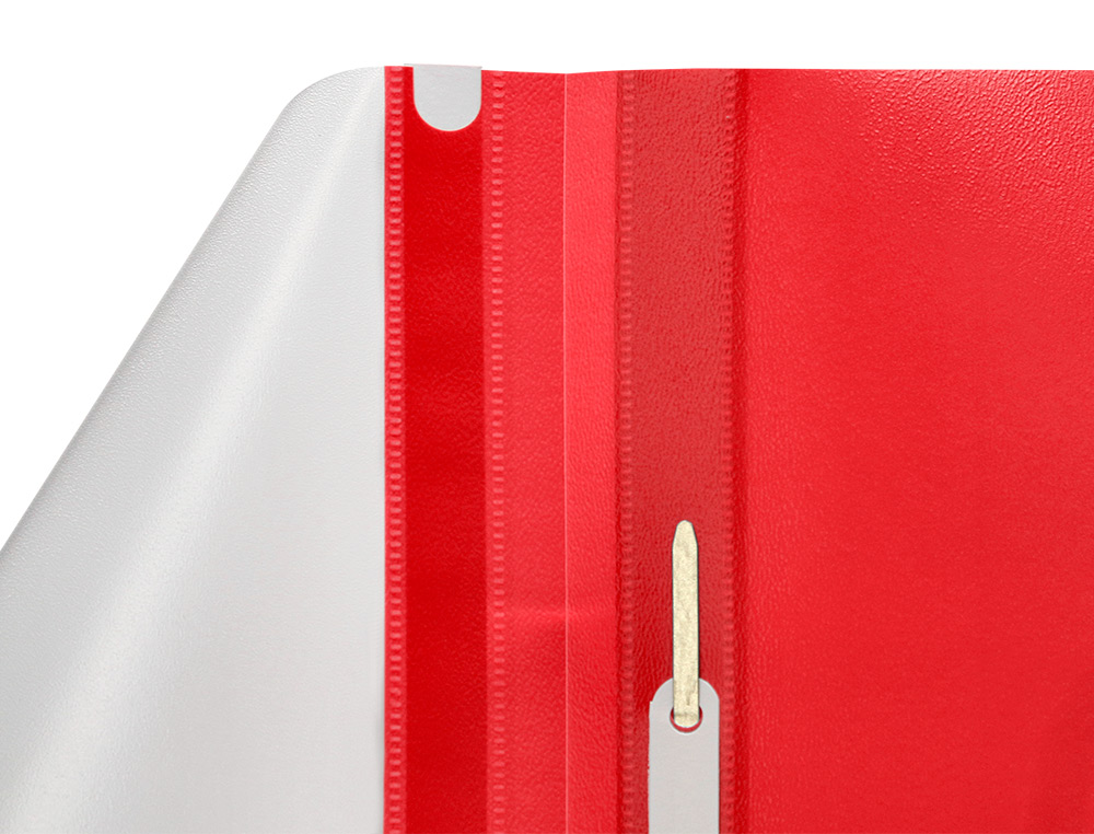 CARPETA DOSSIER FASTENER PLASTICO Q-CONNECT DIN A4 ROJA