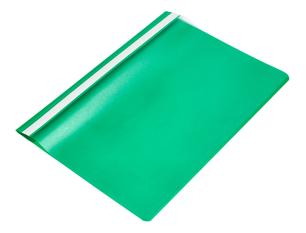 CARPETA DOSSIER FASTENER PLASTICO Q-CONNECT DIN A4 VERDE