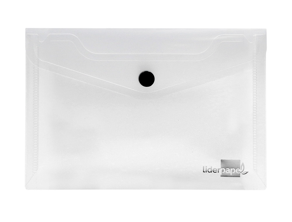 CARPETA LIDERPAPEL DOSSIER BROCHE 44224 POLIPROPILENO DIN A7 COLOR TRANSPARENTE