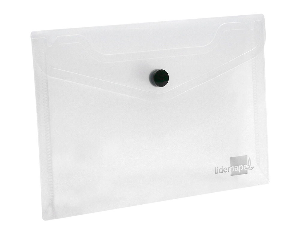 CARPETA LIDERPAPEL DOSSIER BROCHE 44224 POLIPROPILENO DIN A7 COLOR TRANSPARENTE