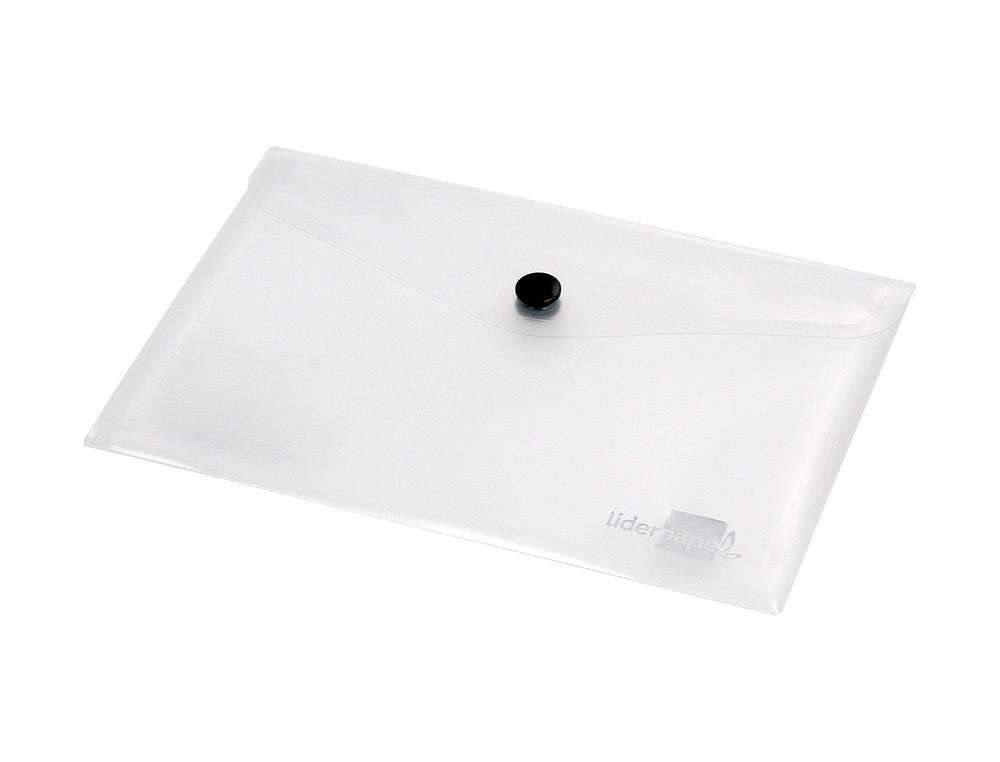 CARPETA LIDERPAPEL DOSSIER BROCHE 44224 POLIPROPILENO DIN A7 COLOR TRANSPARENTE