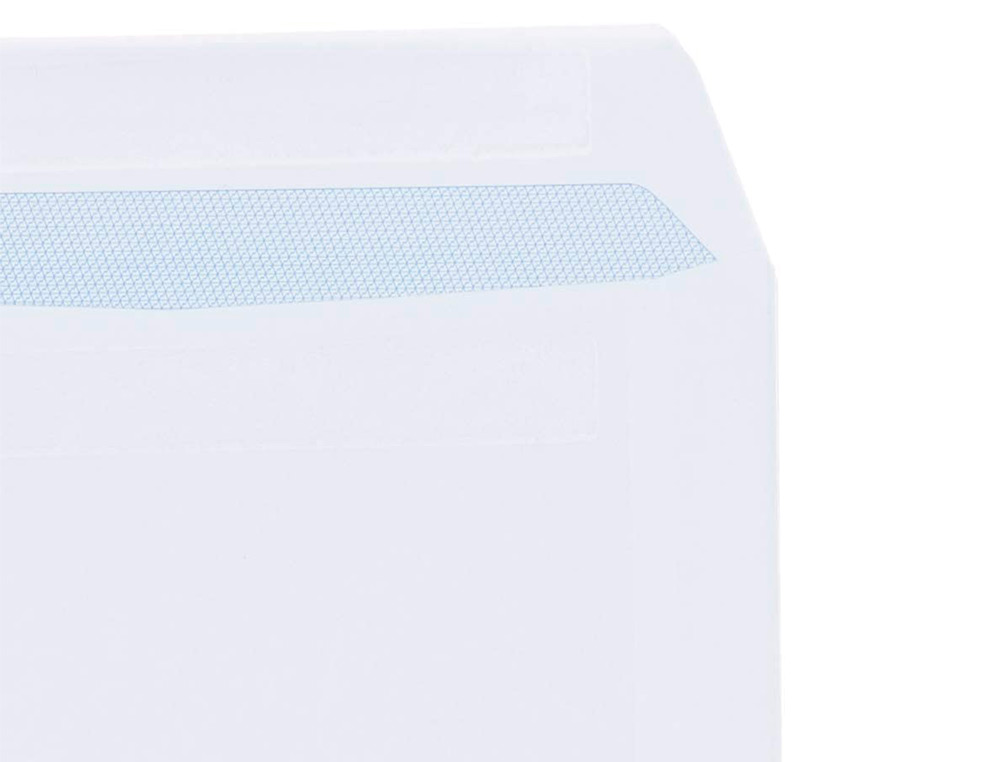 SOBRE LIDERPAPEL BOLSA N.16 BLANCO C5 162X229 MM TIRA DE SILICONA CAJA DE 250 UNIDADES