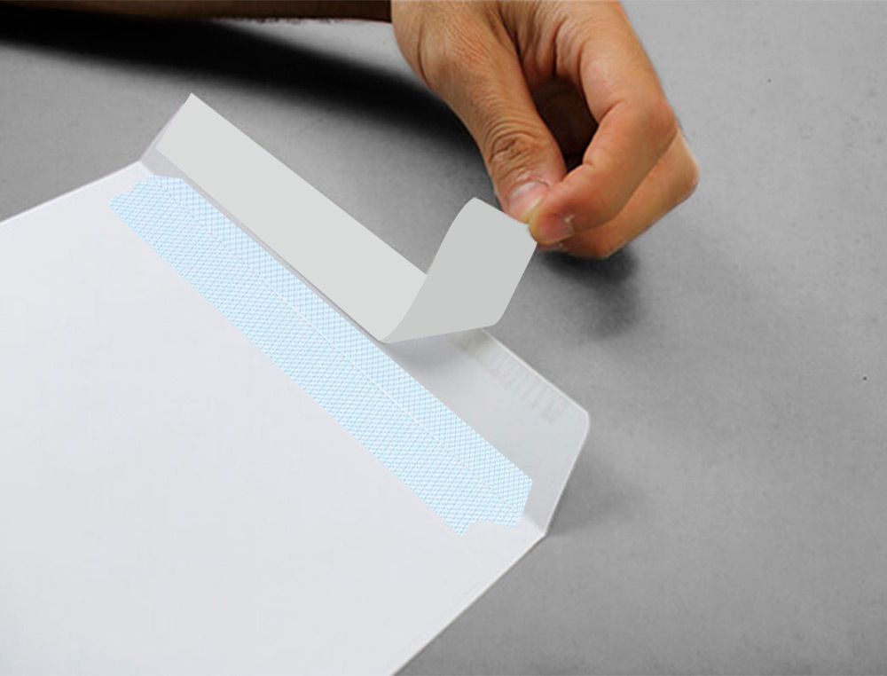 SOBRE LIDERPAPEL BOLSA N.16 BLANCO C5 162X229 MM TIRA DE SILICONA CAJA DE 250 UNIDADES