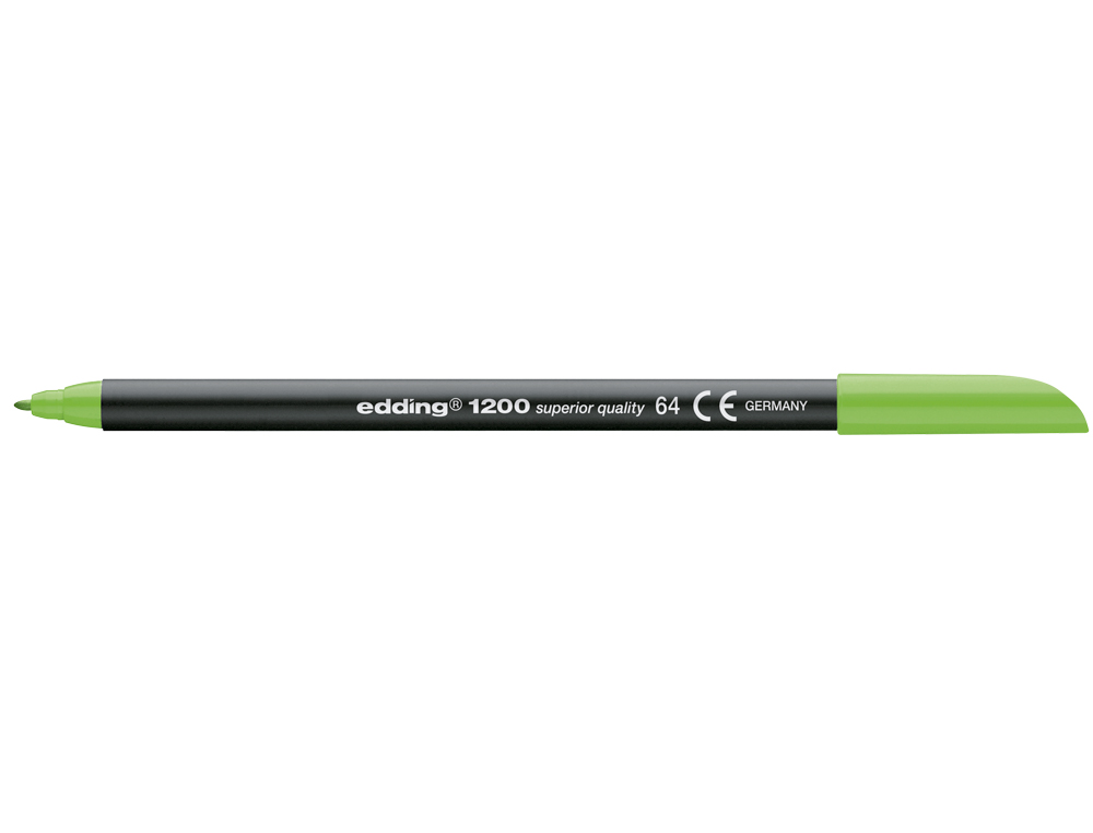 ROTULADOR EDDING PUNTA FIBRA 1200 VERDE NEON N.64 PUNTA DE FIBRA 0,5 MM