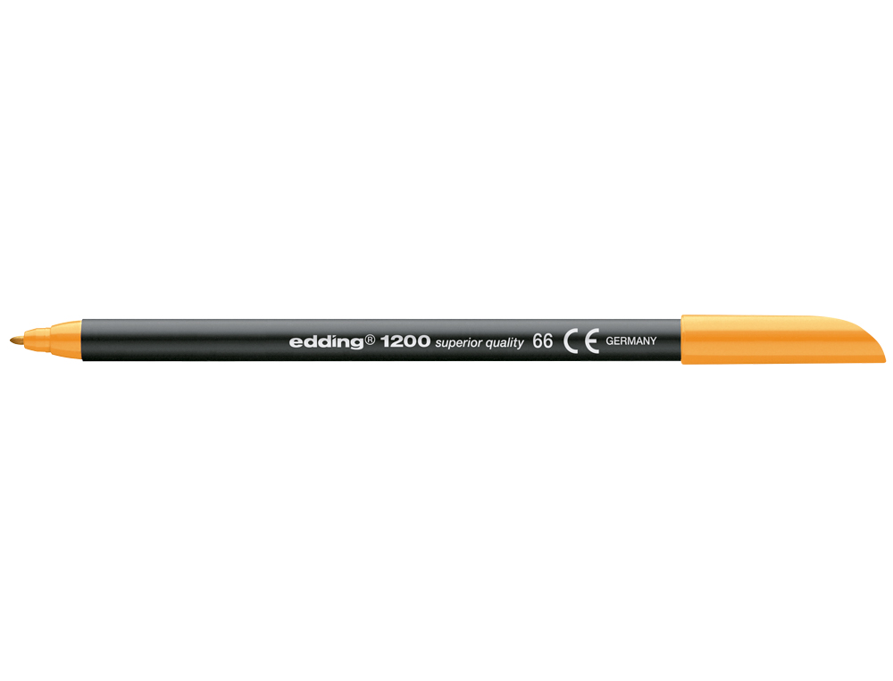 ROTULADOR EDDING PUNTA FIBRA 1200 NARANJA NEON N.66 PUNTA DE FIBRA 0,5 MM